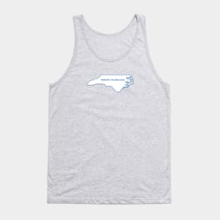 NC State Outline Tank Top